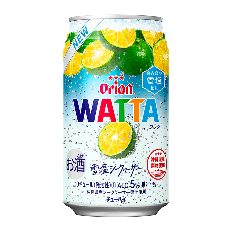 フォロー& RTキャンペーン オリオンビール「WATTA 雪塩シークヮーサー